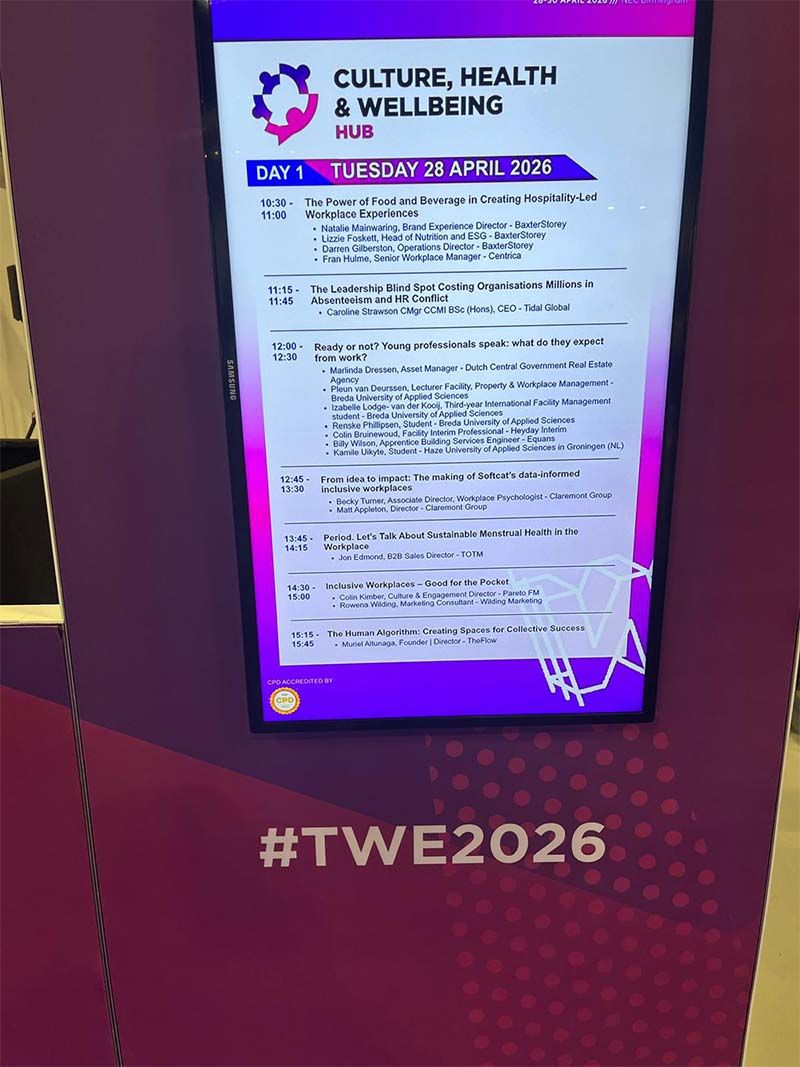 NEC 2026 - Culture Health &amp; Wellbeing